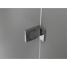 Mexen Lunar-B L kabina prysznicowa uchylna prawa 85 x 80 cm, transparent, chrom - 832L-085-080-01-00-P
