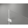 Mexen Lunar-B L kabina prysznicowa uchylna prawa 95 x 90 cm, transparent, biała - 832L-095-090-20-00-P
