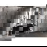 Mexen Lunar-B kabina prysznicowa uchylna prawa 70 x 70 cm, transparent, czarna - 832-070-070-70-00-P