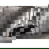 Mexen Lunar-B kabina prysznicowa uchylna prawa 90 x 70 cm, transparent, czarna - 832-090-070-70-00-P