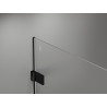 Mexen Lunar-B kabina prysznicowa uchylna prawa 100 x 90 cm, transparent, czarna - 832-100-090-70-00-P