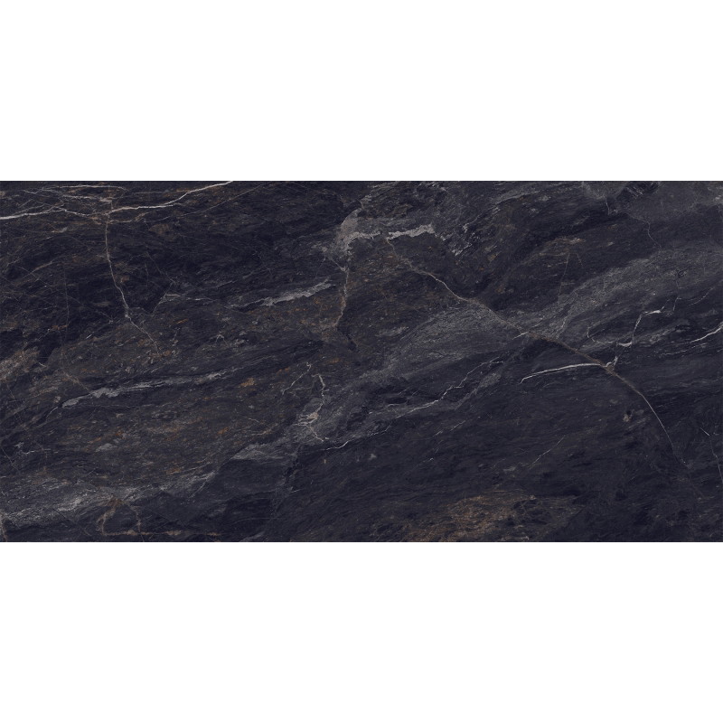 Mexen Sintra Black gres szkliwiony rekt. G1, płytka podłogowo-ścienna 120 x 60 cm, wysoki połysk - TL204-120-060-00