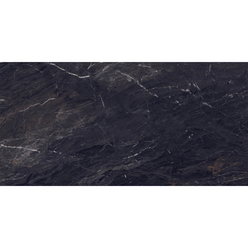 Mexen Sintra Black gres szkliwiony rekt. G1, płytka podłogowo-ścienna 120 x 60 cm, wysoki połysk - TL204-120-060-00