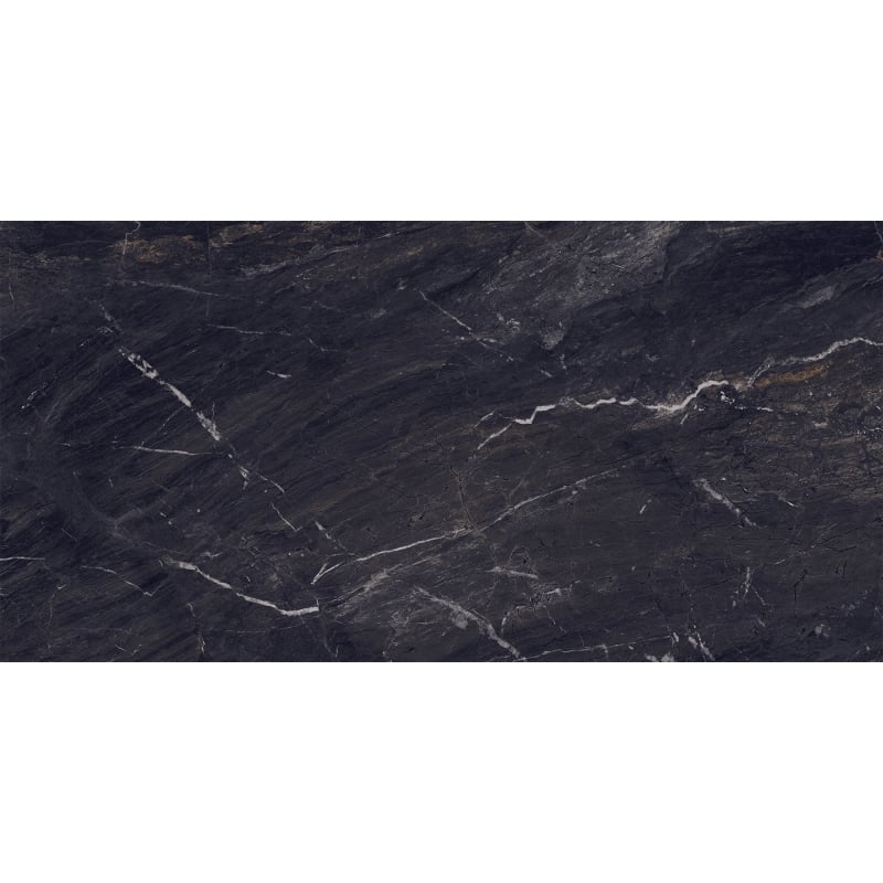 Mexen Sintra Black gres szkliwiony rekt. G1, płytka podłogowo-ścienna 120 x 60 cm, wysoki połysk - TL204-120-060-00