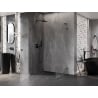 Mexen Lunar-B L kabina prysznicowa uchylna lewa 100 x 70 cm, transparent, gun gray szczotkowany - 832L-100-070-66-00-L