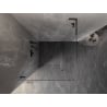 Mexen Lunar-B L kabina prysznicowa uchylna lewa 100 x 100 cm, transparent, gun gray szczotkowany - 832L-100-100-66-00-L