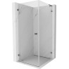 Mexen Lunar-B L kabina prysznicowa uchylna lewa 100 x 100 cm, transparent, gun metal - 832L-100-100-95-00-L