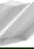 Mexen Lunar-B kabina prysznicowa uchylna prawa 100 x 70 cm, transparent, nikiel szczotkowany - 832-100-070-97-00-P