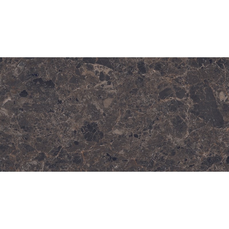 Mexen Slik Emperador Brown gres szkliwiony rekt. G1, płytka podłogowo-ścienna 120 x 60 cm, wysoki połysk - TL207-120-060-00