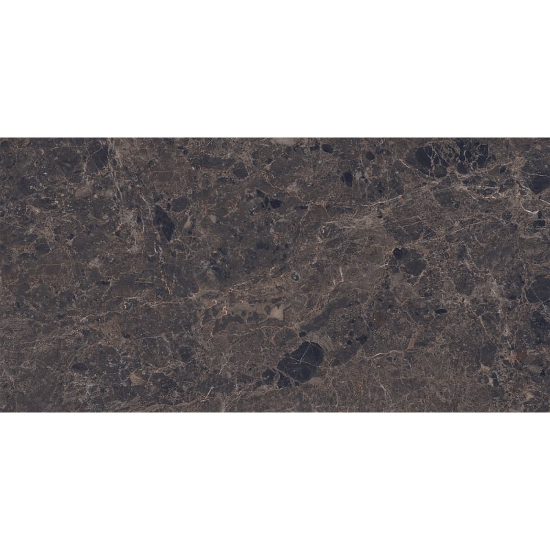 Mexen Slik Emperador Brown gres szkliwiony rekt. G1, płytka podłogowo-ścienna 120 x 60 cm, wysoki połysk - TL207-120-060-00