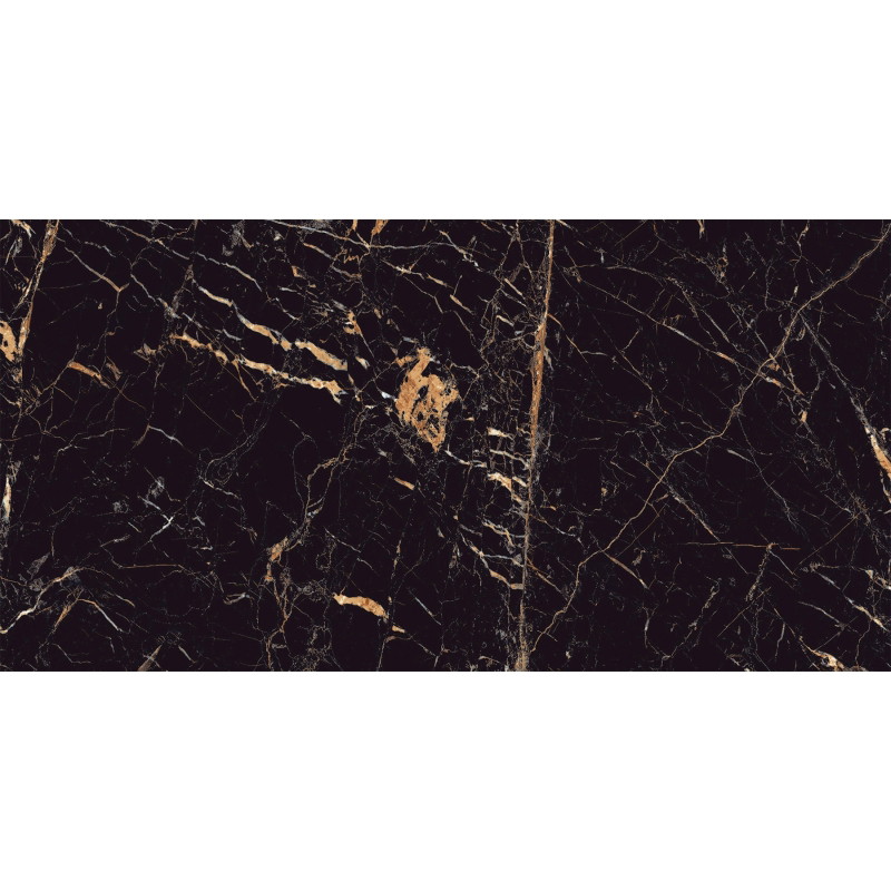 Mexen Python Gold gres szkliwiony rekt. G1, płytka podłogowo-ścienna 120 x 60 cm, wysoki połysk - TL212-120-060-00