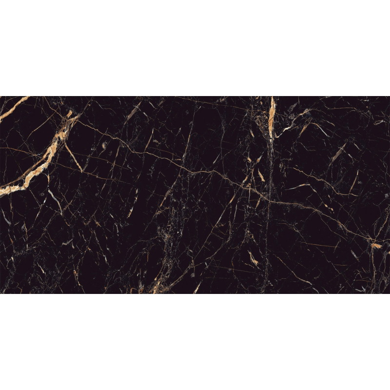 Mexen Python Gold gres szkliwiony rekt. G1, płytka podłogowo-ścienna 120 x 60 cm, wysoki połysk - TL212-120-060-00