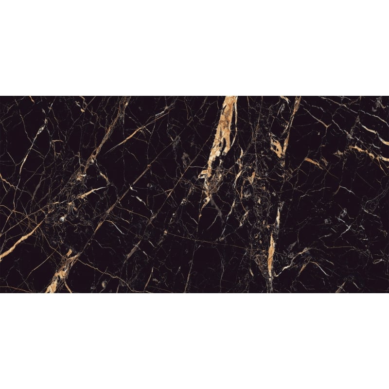 Mexen Python Gold gres szkliwiony rekt. G1, płytka podłogowo-ścienna 120 x 60 cm, wysoki połysk - TL212-120-060-00