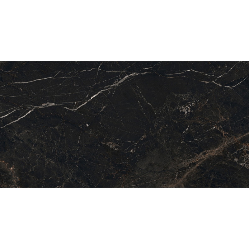 Mexen Marquino Black gres szkliwiony rekt. G1, płytka podłogowo-ścienna 120 x 60 cm, wysoki połysk - TL214-120-060-00