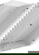 Mexen Lunar-B L kabina prysznicowa uchylna prawa 100 x 80 cm, transparent, gun metal - 832L-100-080-95-00-P