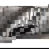 Mexen Lunar-B L kabina prysznicowa uchylna prawa 100 x 80 cm, transparent, gun metal - 832L-100-080-95-00-P