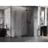 Mexen Lunar-B L kabina prysznicowa uchylna prawa 100 x 90 cm, transparent, gun metal - 832L-100-090-95-00-P