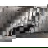 Mexen Lunar-B L kabina prysznicowa uchylna prawa 70 x 70 cm, transparent, gun gray szczotkowany - 832L-070-070-66-00-P