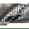 Mexen Lunar-B L kabina prysznicowa uchylna prawa 70 x 70 cm, transparent, gun gray szczotkowany - 832L-070-070-66-00-P