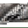 Mexen Lunar-B L kabina prysznicowa uchylna prawa 85 x 80 cm, transparent, gun gray szczotkowany - 832L-085-080-66-00-P