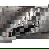 Mexen Lunar-B L kabina prysznicowa uchylna prawa 85 x 80 cm, transparent, gun gray szczotkowany - 832L-085-080-66-00-P