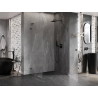 Mexen Lunar-B L kabina prysznicowa uchylna prawa 90 x 80 cm, transparent, gun gray szczotkowany - 832L-090-080-66-00-P