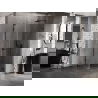 Mexen Lunar-B L kabina prysznicowa uchylna prawa 70 x 70 cm, transparent, czarna - 832L-070-070-70-00-P
