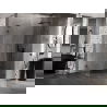 Mexen Lunar-B L kabina prysznicowa uchylna prawa 90 x 70 cm, transparent, czarna - 832L-090-070-70-00-P
