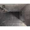 Mexen Lunar-B L kabina prysznicowa uchylna prawa 95 x 80 cm, transparent, czarna - 832L-095-080-70-00-P
