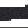 Mexen Mek Nero gres szkliwiony rekt. G1, płytka podłogowo-ścienna 120 x 60 cm, mat GT - TL504-120-060-03