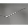 Mexen Lunar ścianka prysznicowa Walk-in lewa 90 x 200 cm, transparent 8 mm, chrom - 830-090-000-01-00-L