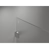 Mexen Lunar ścianka prysznicowa Walk-in lewa 90 x 200 cm, transparent 8 mm, chrom - 830-090-000-01-00-L