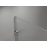 Mexen Lunar ścianka prysznicowa Walk-in lewa 130 x 200 cm, transparent 8 mm, chrom - 830-130-000-01-00-L