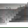 Mexen Kioto ścianka prysznicowa wolnostojąca 130 x 200 cm, transparent 8 mm, różowe złoto - 800-130-002-60-00