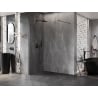 Mexen Lunar ścianka prysznicowa Walk-in lewa 60 x 200 cm, transparent 8 mm, gun metal - 830-060-000-95-00-L