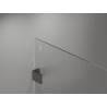 Mexen Lunar ścianka prysznicowa Walk-in lewa 60 x 200 cm, transparent 8 mm, gun metal - 830-060-000-95-00-L
