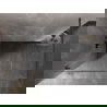 Mexen Lunar ścianka prysznicowa Walk-in lewa 140 x 200 cm, transparent 8 mm, gun metal - 830-140-000-95-00-L