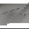 Mexen Lunar ścianka prysznicowa Walk-in lewa 140 x 200 cm, transparent 8 mm, gun metal - 830-140-000-95-00-L