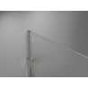Mexen Lunar ścianka prysznicowa Walk-in lewa 50 x 200 cm, transparent 8 mm, nikiel szczotkowany - 830-050-000-97-00-L