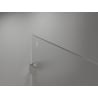 Mexen Lunar ścianka prysznicowa Walk-in lewa 110 x 200 cm, transparent 8 mm, nikiel szczotkowany - 830-110-000-97-00-L