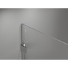 Mexen Lunar ścianka prysznicowa Walk-in prawa 80 x 200 cm, transparent 8 mm, chrom - 830-080-000-01-00-P