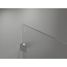 Mexen Lunar ścianka prysznicowa Walk-in prawa 80 x 200 cm, transparent 8 mm, chrom - 830-080-000-01-00-P