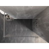 Mexen Lunar ścianka prysznicowa Walk-in prawa 80 x 200 cm, transparent 8 mm, chrom - 830-080-000-01-00-P