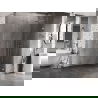 Mexen Lunar ścianka prysznicowa Walk-in prawa 160 x 200 cm, transparent 8 mm, chrom - 830-160-000-01-00-P