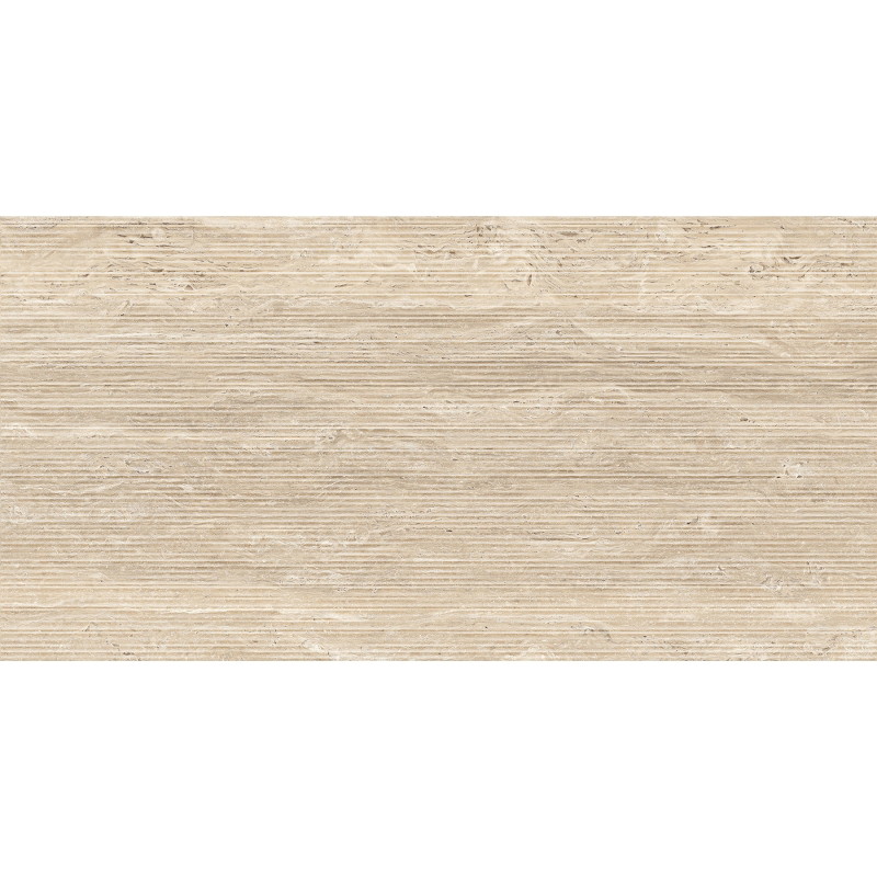 Mexen Neo Travertino Liner Natural gres szkliwiony rekt. G1, płytka podłogowo-ścienna 120 x 60 cm, mat - TL302-120-060-05