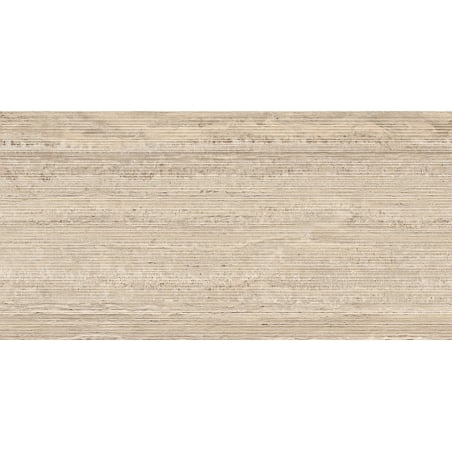 Mexen Neo Travertino Liner Natural gres szkliwiony rekt. G1, płytka podłogowo-ścienna 120 x 60 cm, mat - TL302-120-060-05