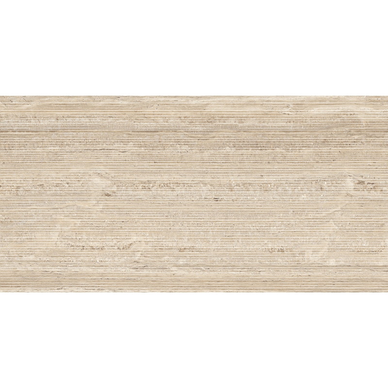 Mexen Neo Travertino Liner Natural gres szkliwiony rekt. G1, płytka podłogowo-ścienna 120 x 60 cm, mat - TL302-120-060-05