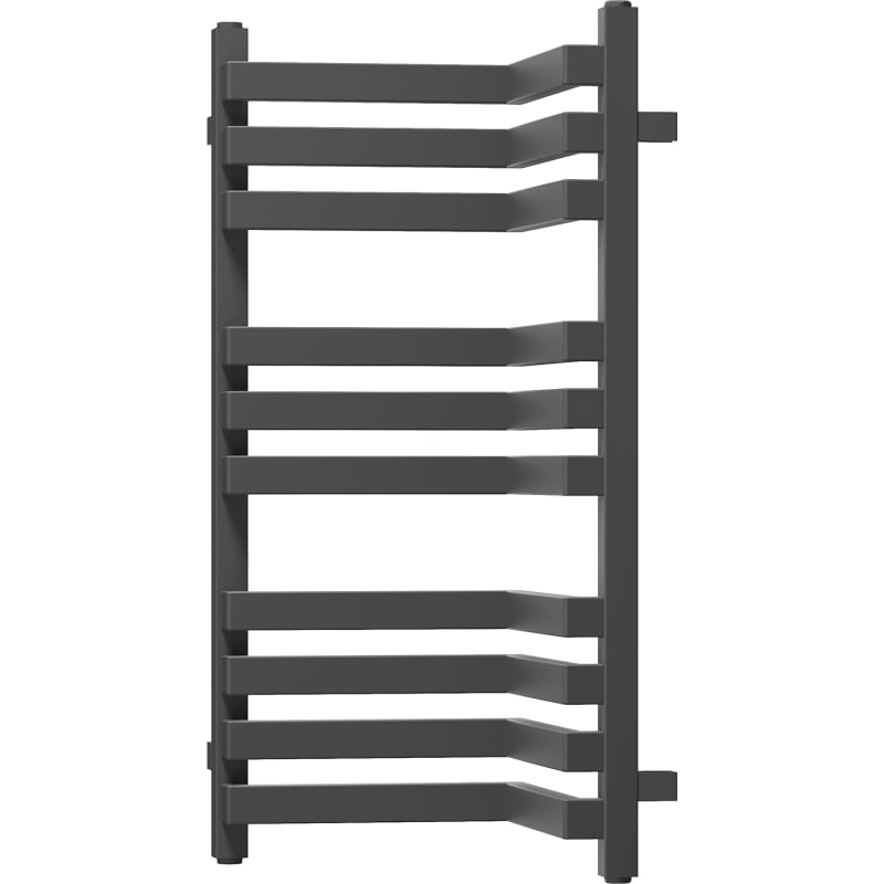 Mexen Loop grzejnik łazienkowy narożny 750 x 375 mm, 413 W, antracyt - W129-0750-350-00-66