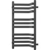 Mexen Loop grzejnik łazienkowy 750 x 375 mm, 413 W, antracyt - W129-0750-350-00-66