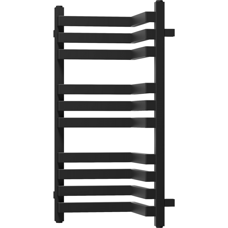 Mexen Loop grzejnik łazienkowy narożny 750 x 375 mm, 413 W, czarny - W129-0750-350-00-70